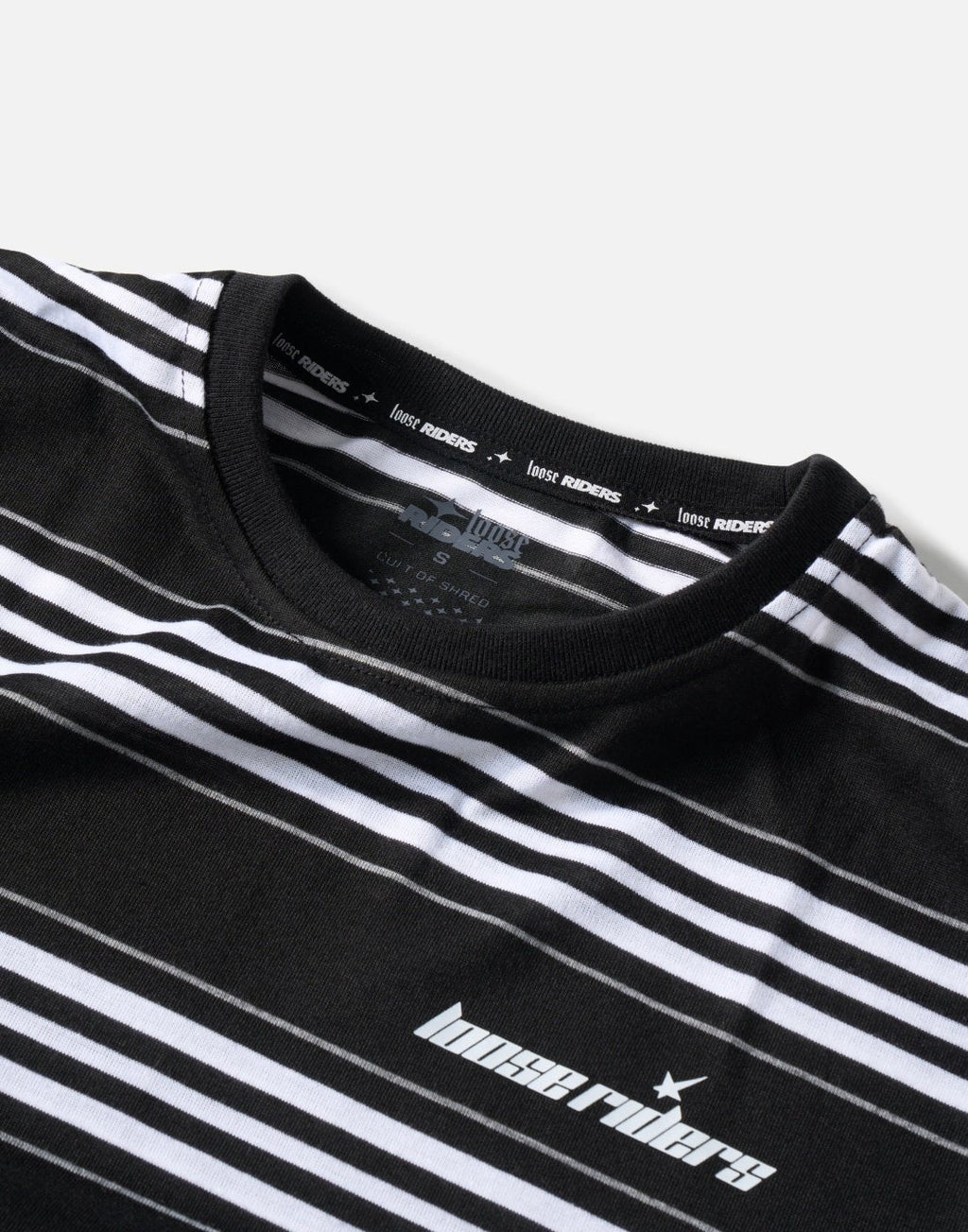 Polera Austin Black Loose Riders