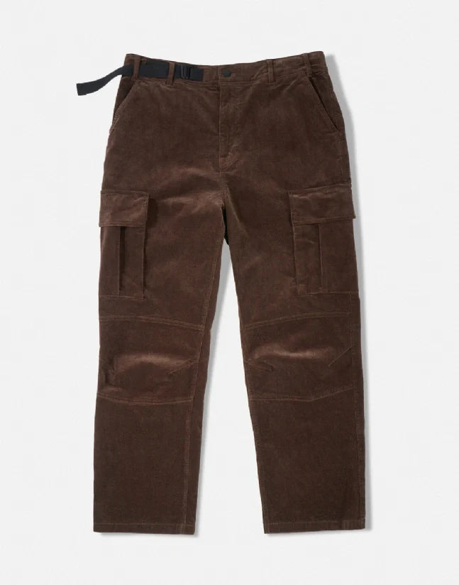 Pantalon Loose Rider District Courdoy Cargo Brown