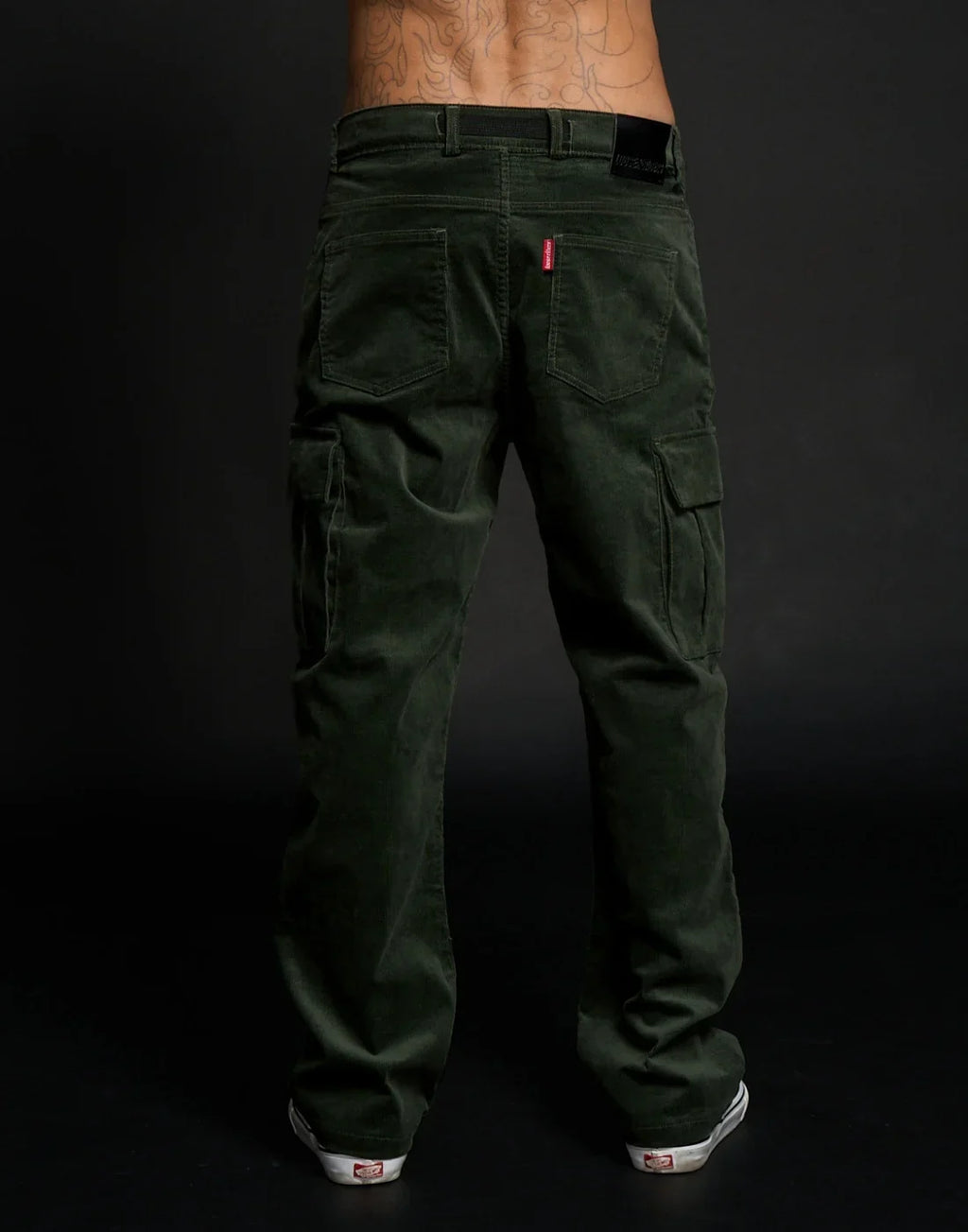 Pantalon Loose Rider District Courdoy Olive