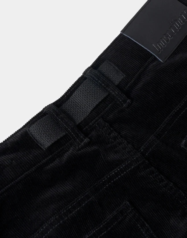 Pantalon District Corduroy Cargo black