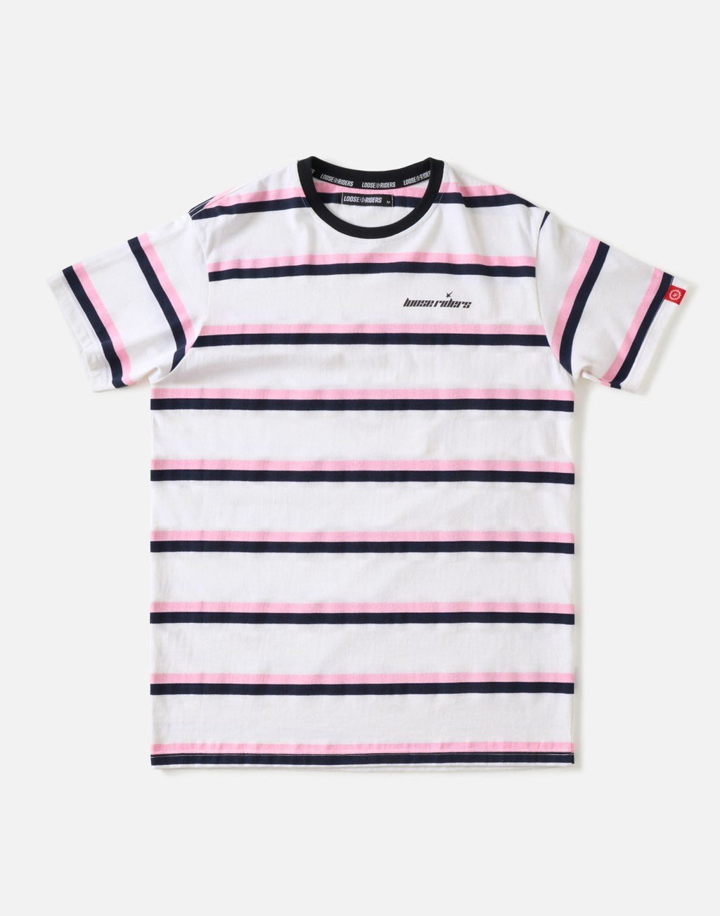 Polera Austin White Loose Riders