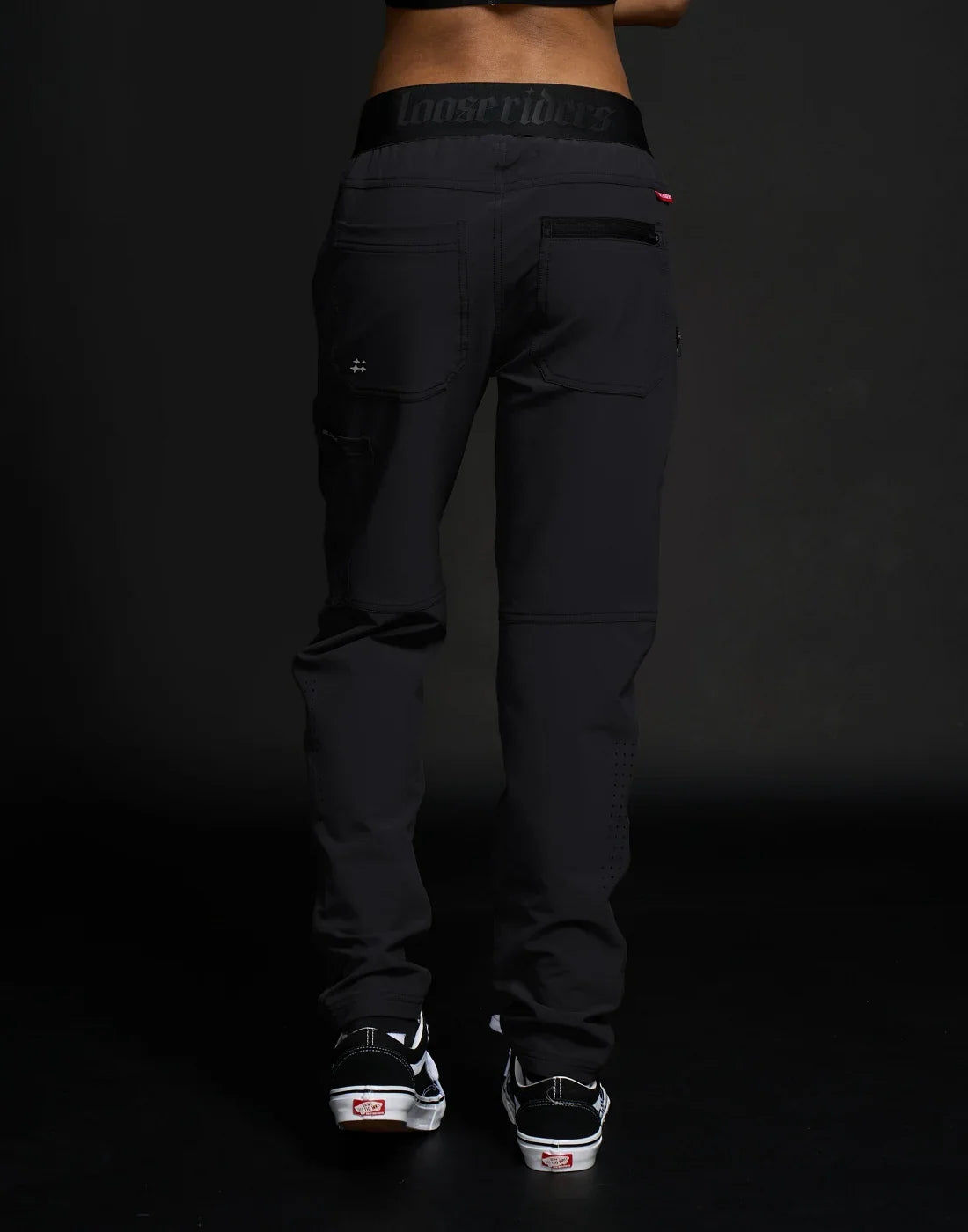 Pantalon Loose Rider Casual Black