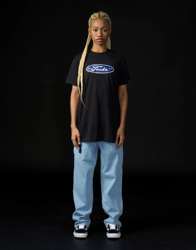 POLERA ZERO FUCKS BLACK