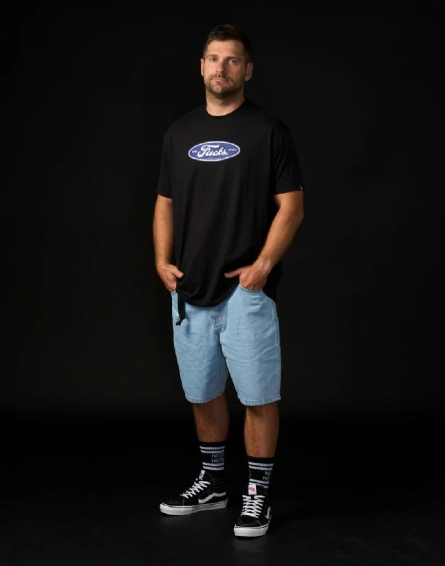 POLERA ZERO FUCKS BLACK