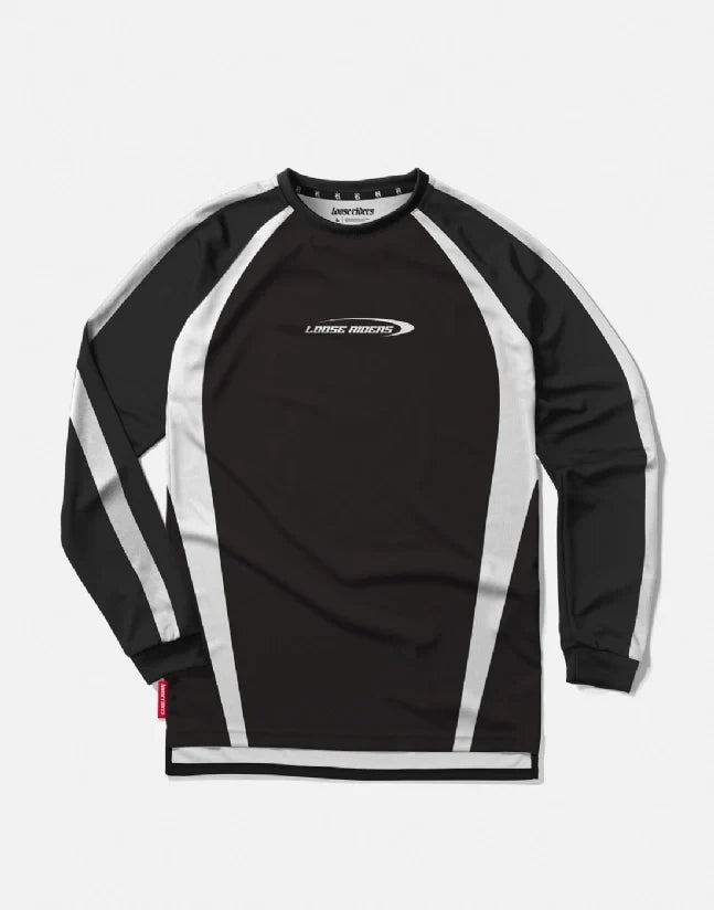 Jersey Fuse Black Loose Riders