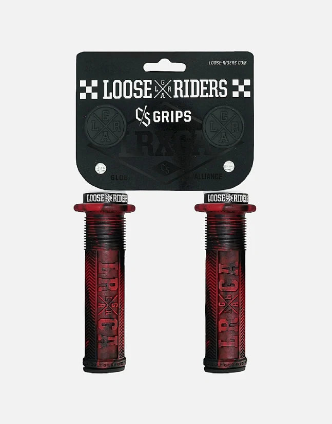 Puños C/S Red & Black Loose Riders